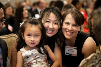 Dr. Bondurant with LOFK patient and parent