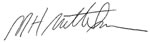 president mittelman's signature