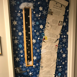 Door decorating contest submission