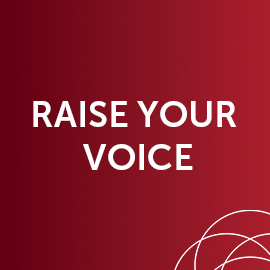 raise your voice