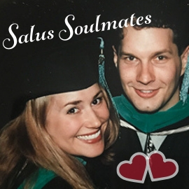 Salus couple with text that reads "Salus soulmates"