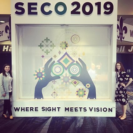 SECO conference sign