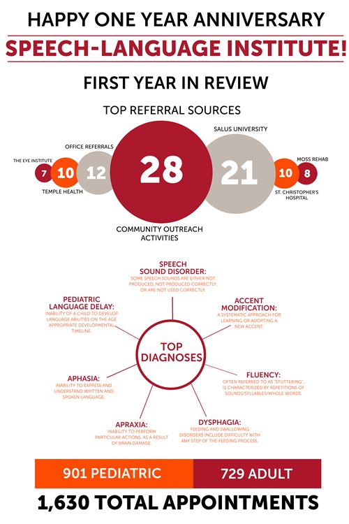 Speech-Language Institute - First Year in Review