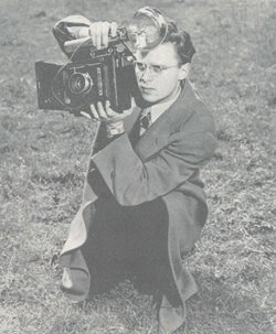 Rudy Van Gelder with camera