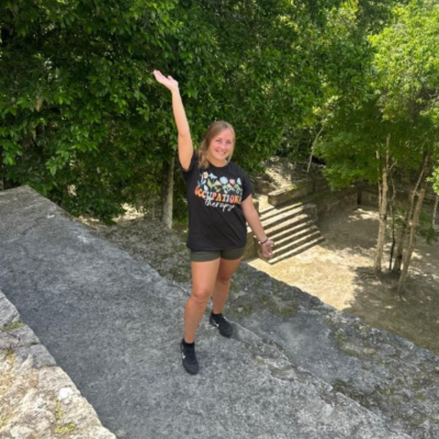 Caitlin in Belize