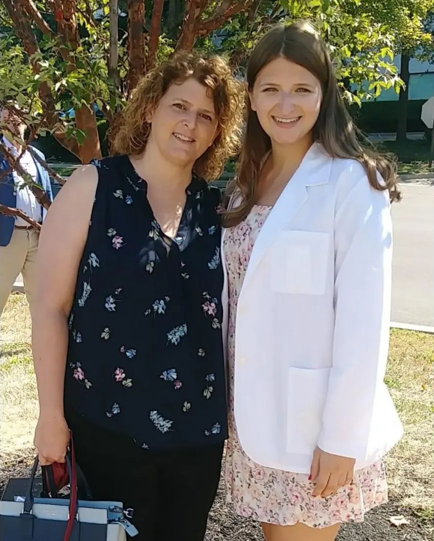 Emily Long and her mother