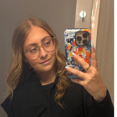 Erica taking a selfie