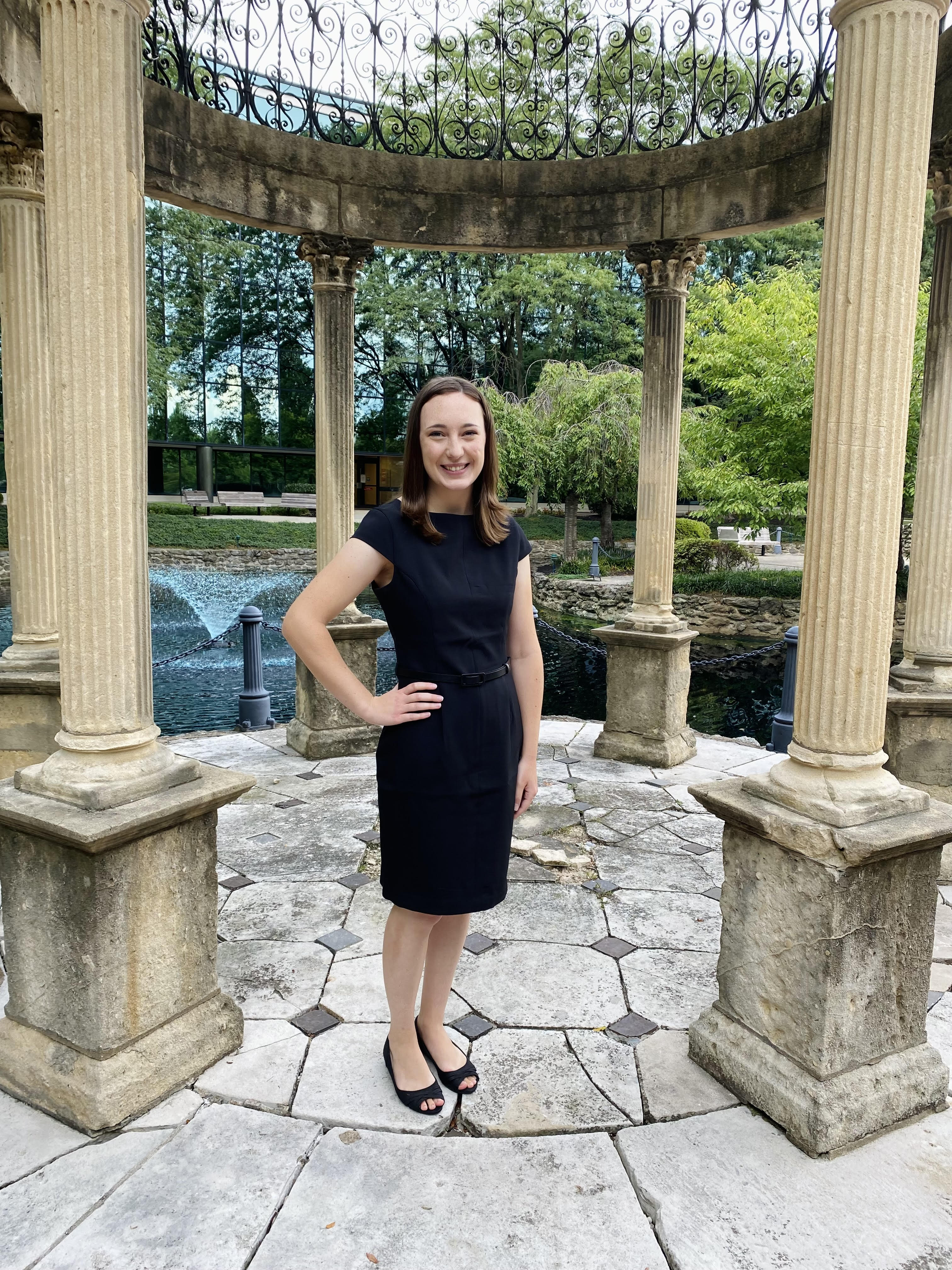 Jenna D’Entremont in gazebo